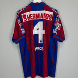 Shop 1999/00 ATLANTE #4 HOME SHIRT (XL) GARCIS, classic football shirts, vintage football shirts & retro soccer jerseys at Cult Kits