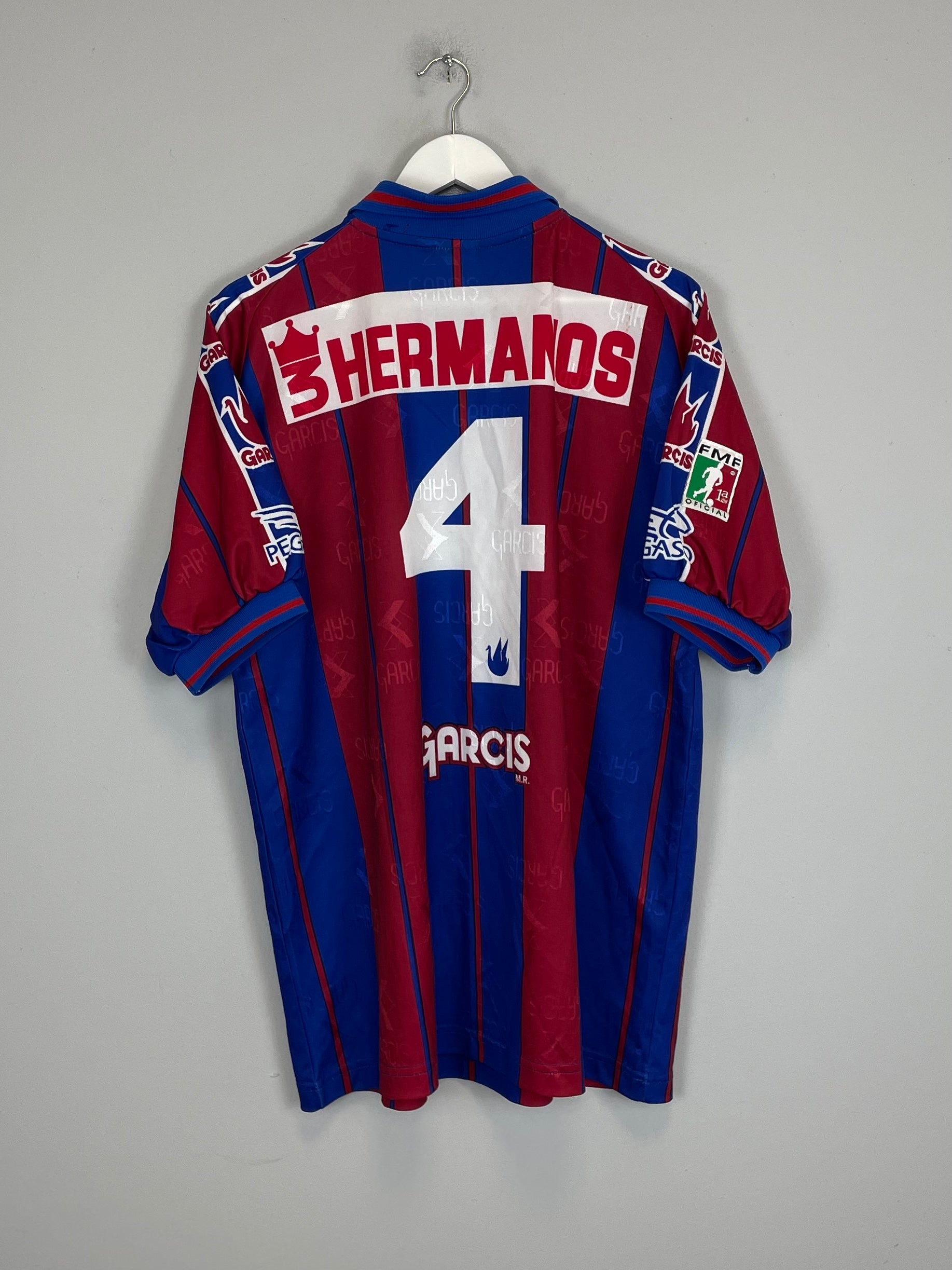 Shop 1999/00 ATLANTE #4 HOME SHIRT (XL) GARCIS, classic football shirts, vintage football shirts & retro soccer jerseys at Cult Kits