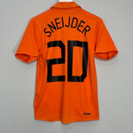 Shop 2006/08 NETHERLANDS SNEIJDER #20 HOME SHIRT (S) NIKE, classic football shirts, vintage football shirts & retro soccer jerseys at Cult Kits