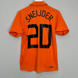 Shop 2006/08 NETHERLANDS SNEIJDER #20 HOME SHIRT (S) NIKE, classic football shirts, vintage football shirts & retro soccer jerseys at Cult Kits