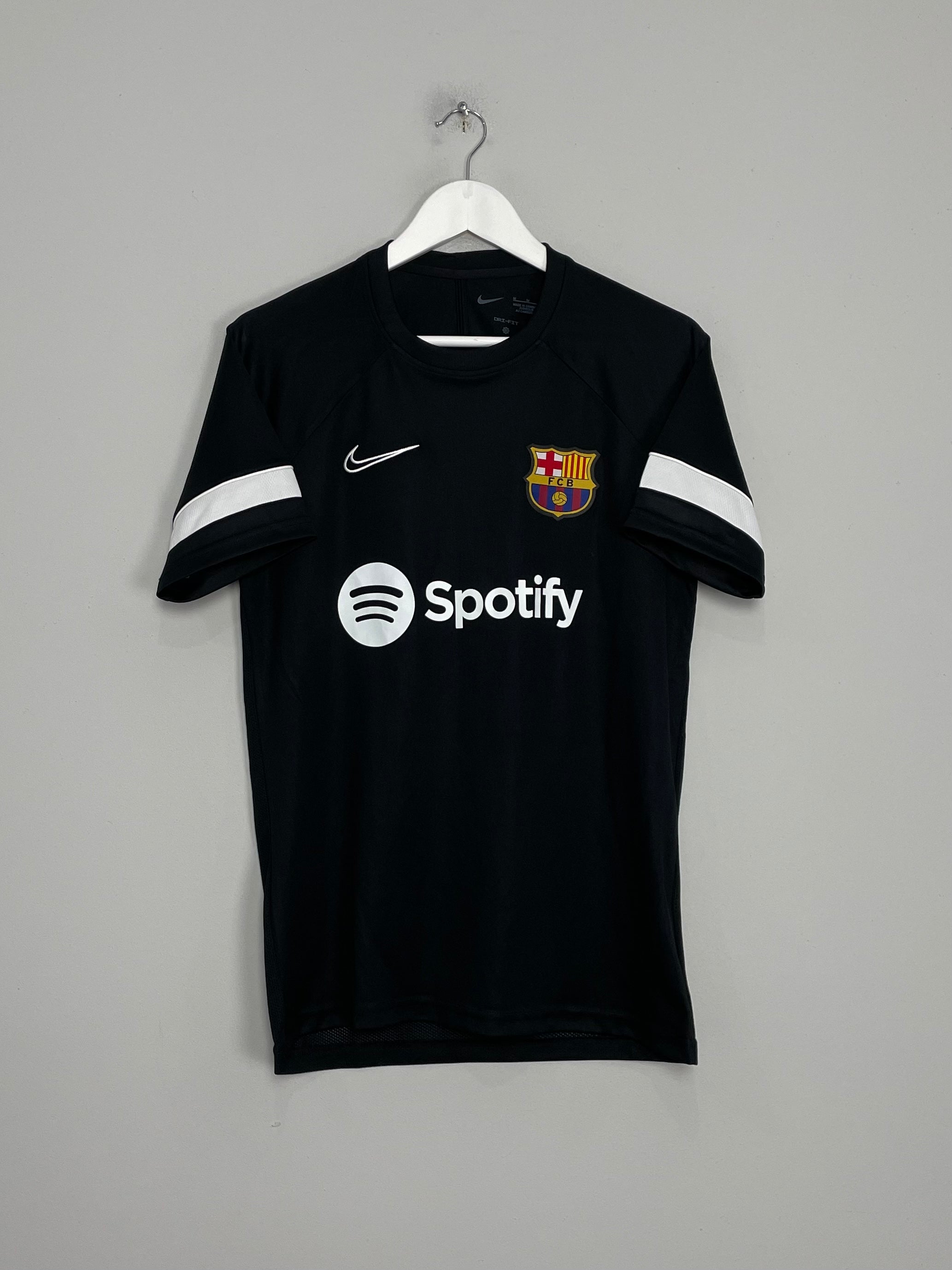 Shop 2022/23 BARCELONA TRAINING SHIRT (M) NIKE, classic football shirts, vintage football shirts & retro soccer jerseys at Cult Kits
