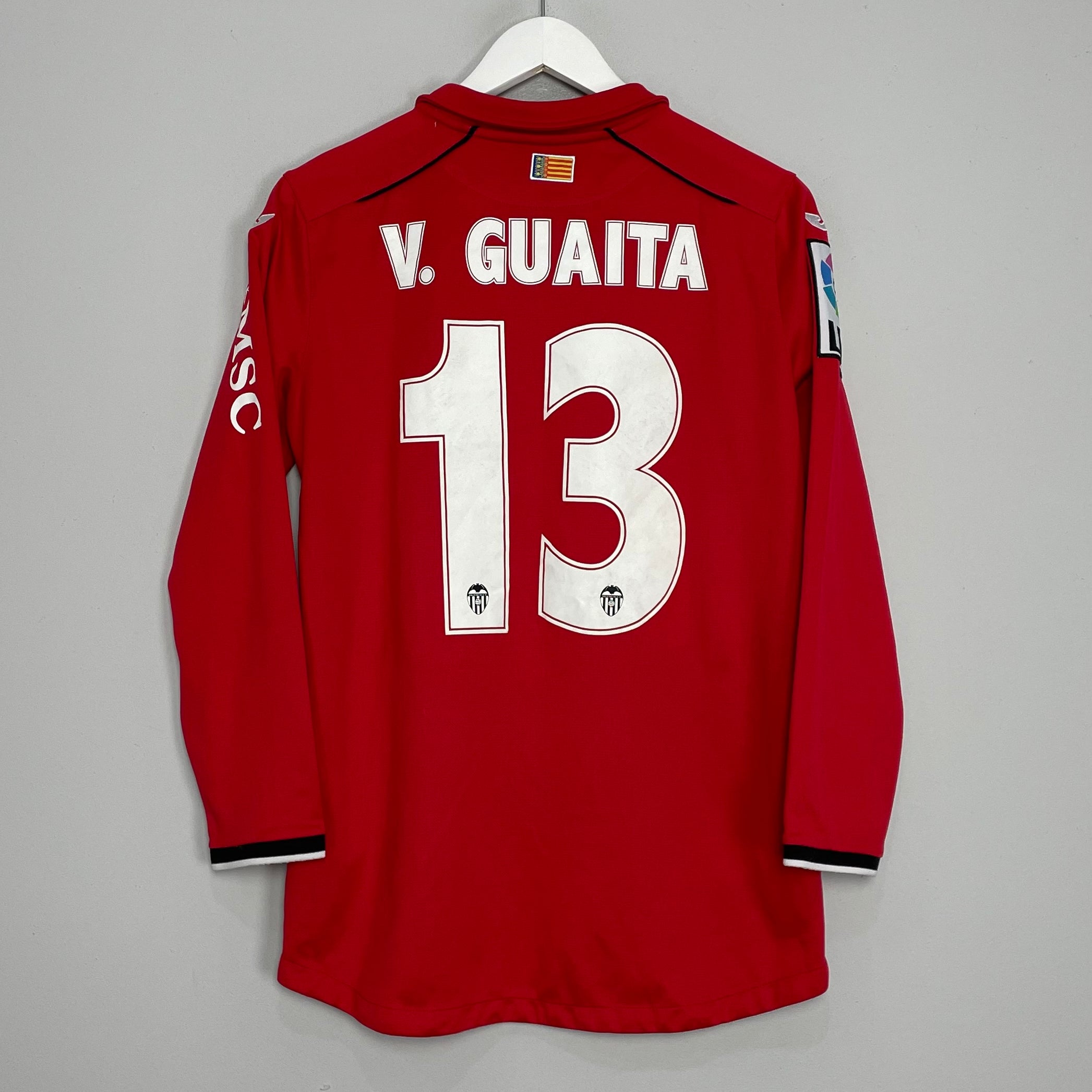 Shop 2013/14 VALENCIA V.GUAITA #13 GK SHIRT (S) JOMA, classic football shirts, vintage football shirts & retro soccer jerseys at Cult Kits