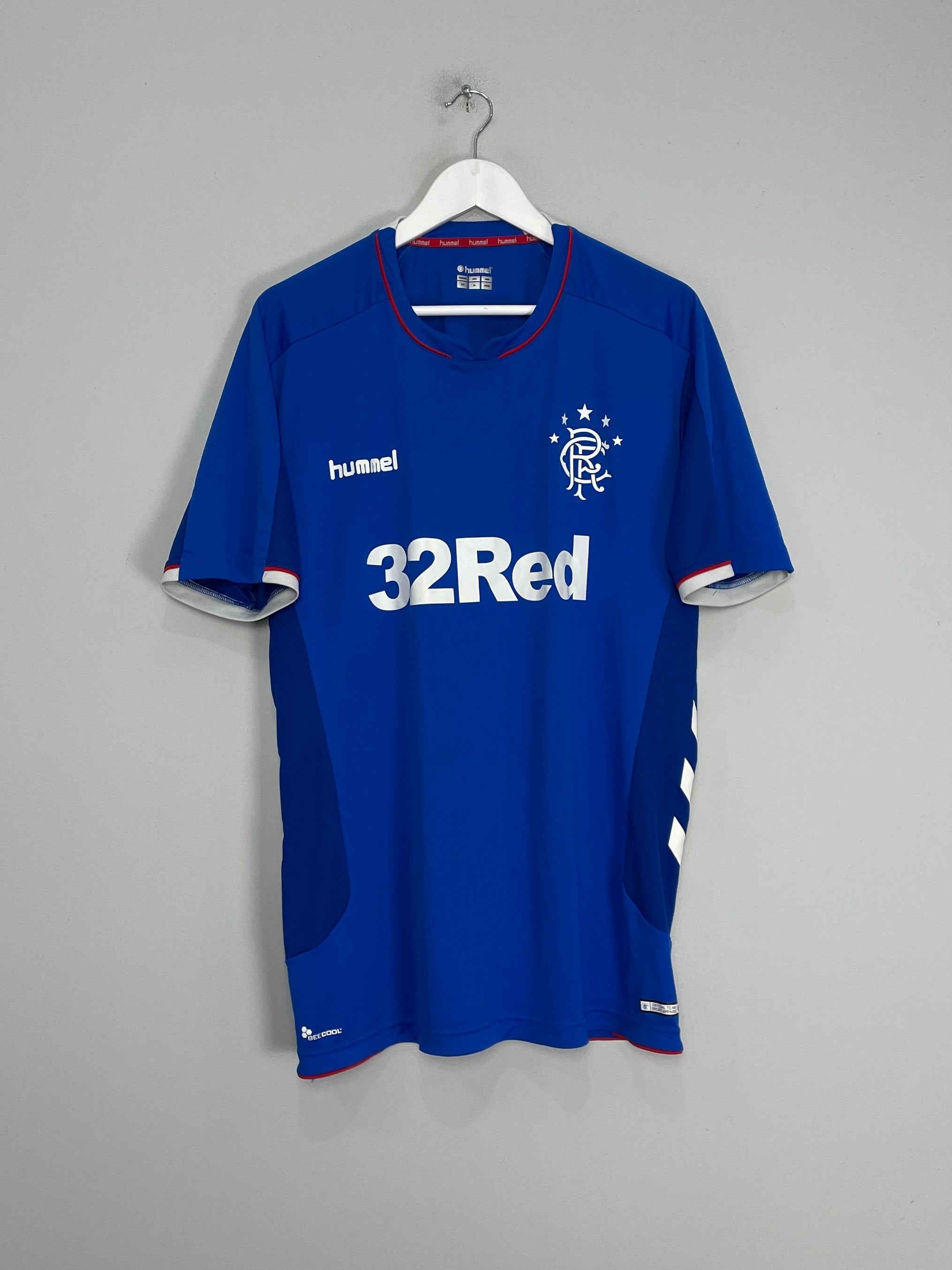 Rangers fc hummel tracksuit top
