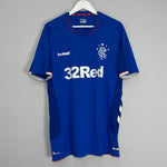 2018/19 RANGERS HOME SHIRT (XXL) HUMMEL