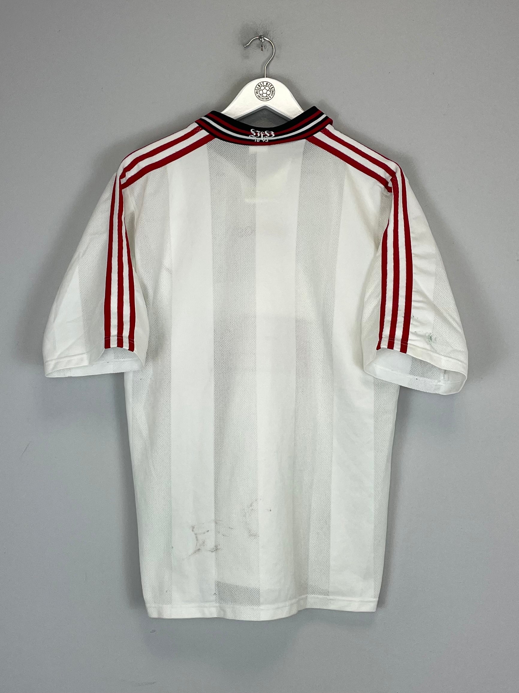 Shop 1996/97 STUTTGART HOME SHIRT (M) ADIDAS, classic football shirts, vintage football shirts & retro soccer jerseys at Cult Kits