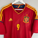 Shop 2011/12 SPAIN TORRES #9 HOME SHIRT (XL) ADIDAS, classic football shirts, vintage football shirts & retro soccer jerseys at Cult Kits