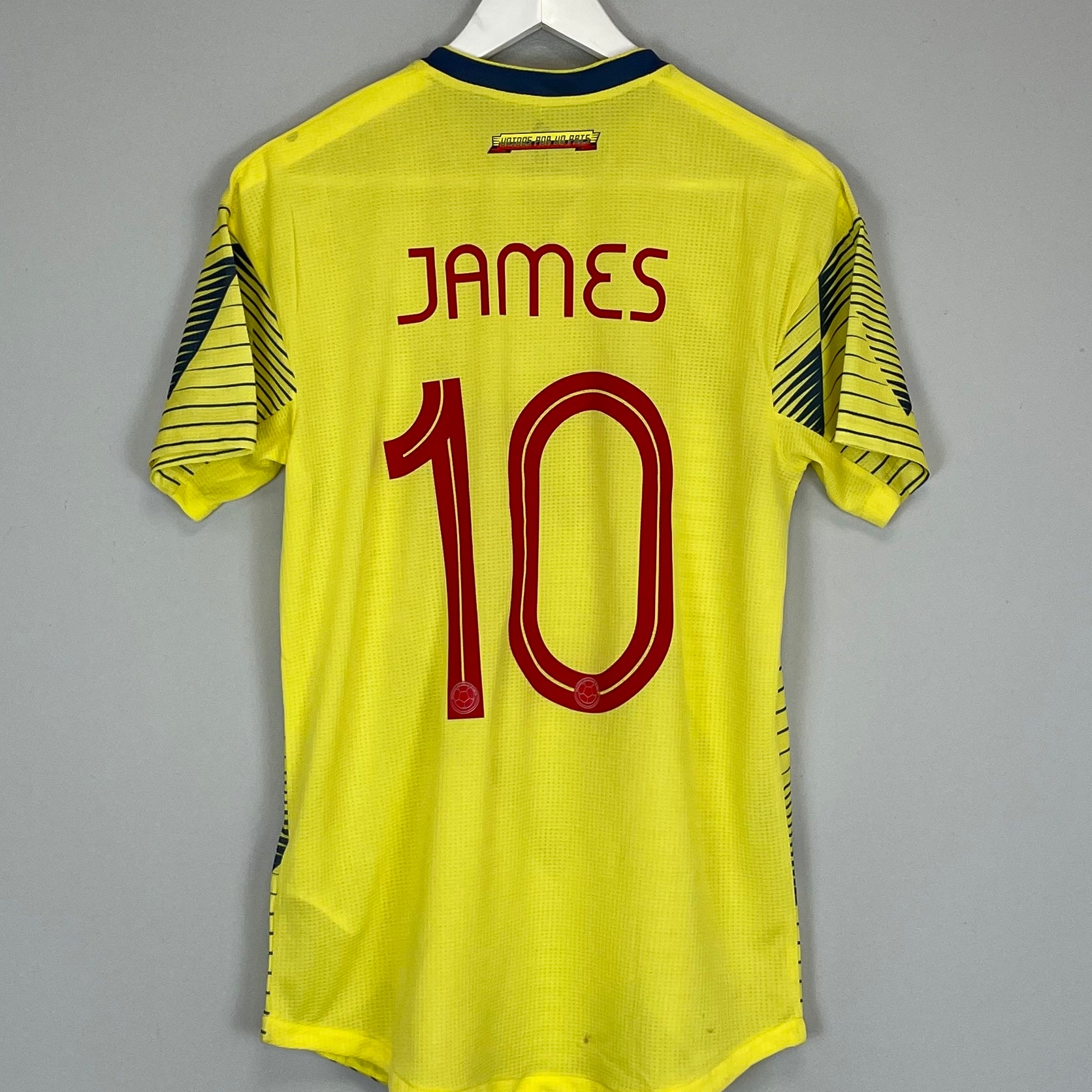 Shop 2019/20 COLOMBIA JAMES #10 *AUTHENTIC* HOME SHIRT (M) ADIDAS, classic football shirts, vintage football shirts & retro soccer jerseys at Cult Kits