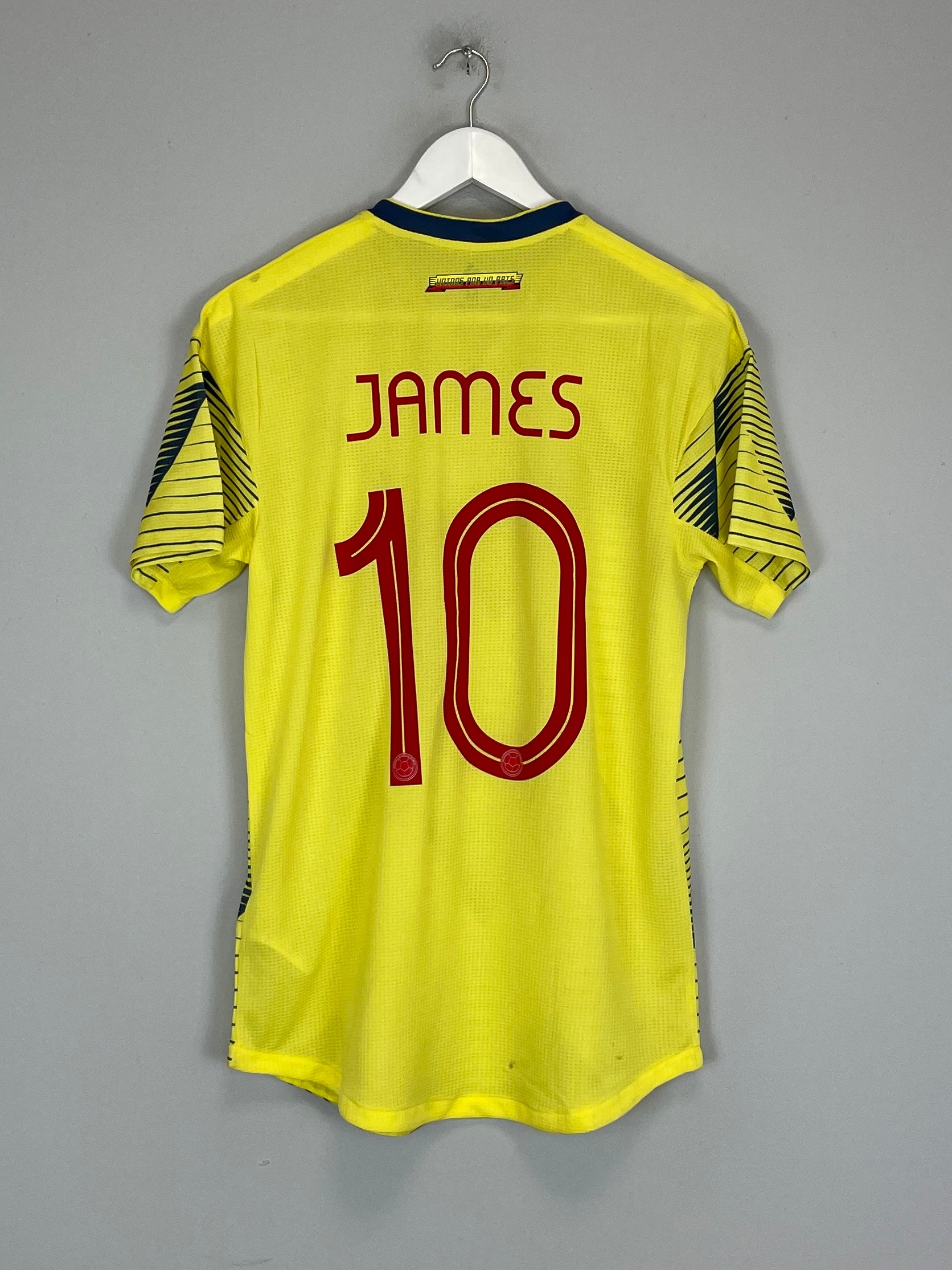 Shop 2019/20 COLOMBIA JAMES #10 *AUTHENTIC* HOME SHIRT (M) ADIDAS, classic football shirts, vintage football shirts & retro soccer jerseys at Cult Kits