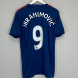 Shop 2016/17 MANCHESTER UNITED IBRAHIMOVIC #9 AWAY SHIRT (M) ADIDAS, classic football shirts, vintage football shirts & retro soccer jerseys at Cult Kits
