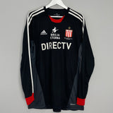 Shop 2012/13 ESTUDIANTES VERON #11 L/S AWAY SHIRT (XL) ADIDAS, classic football shirts, vintage football shirts & retro soccer jerseys at Cult Kits