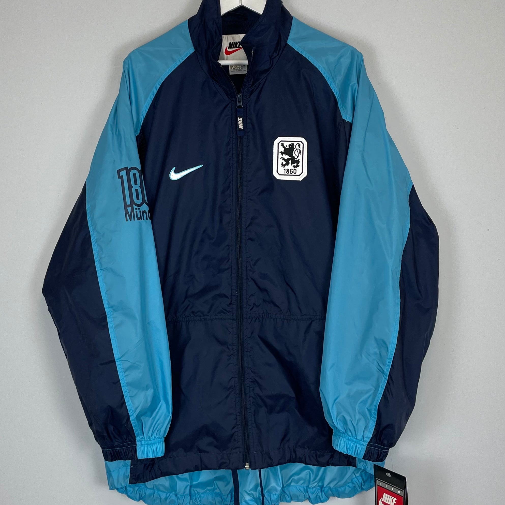 Shop 1998/99 1860 MUNICH *BNWT* JACKET (XL) NIKE, classic football shirts, vintage football shirts & retro soccer jerseys at Cult Kits