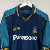 Shop 1999/00 HUDDERSFIELD AWAY SHIRT (L) MITRE, classic football shirts, vintage football shirts & retro soccer jerseys at Cult Kits
