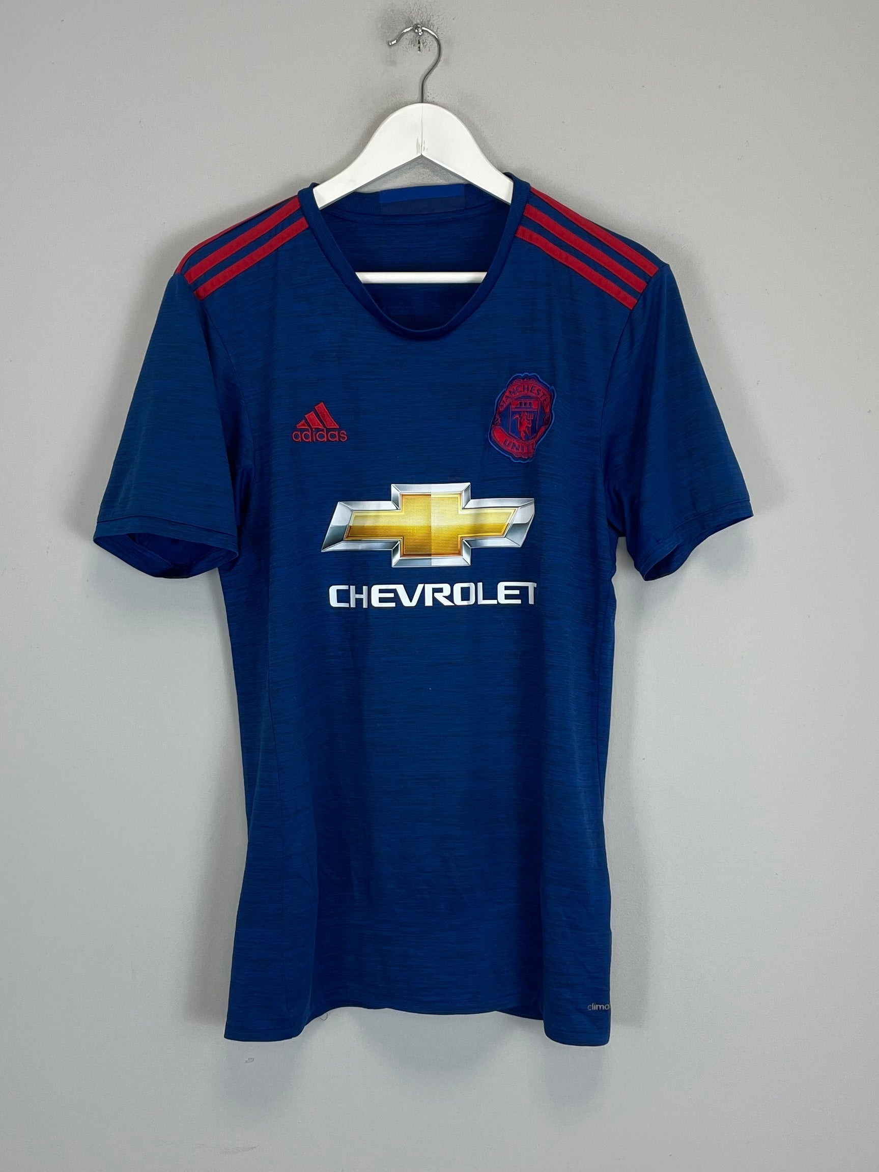 Shop 2016/17 MANCHESTER UNITED IBRAHIMOVIC #9 AWAY SHIRT (M) ADIDAS, classic football shirts, vintage football shirts & retro soccer jerseys at Cult Kits