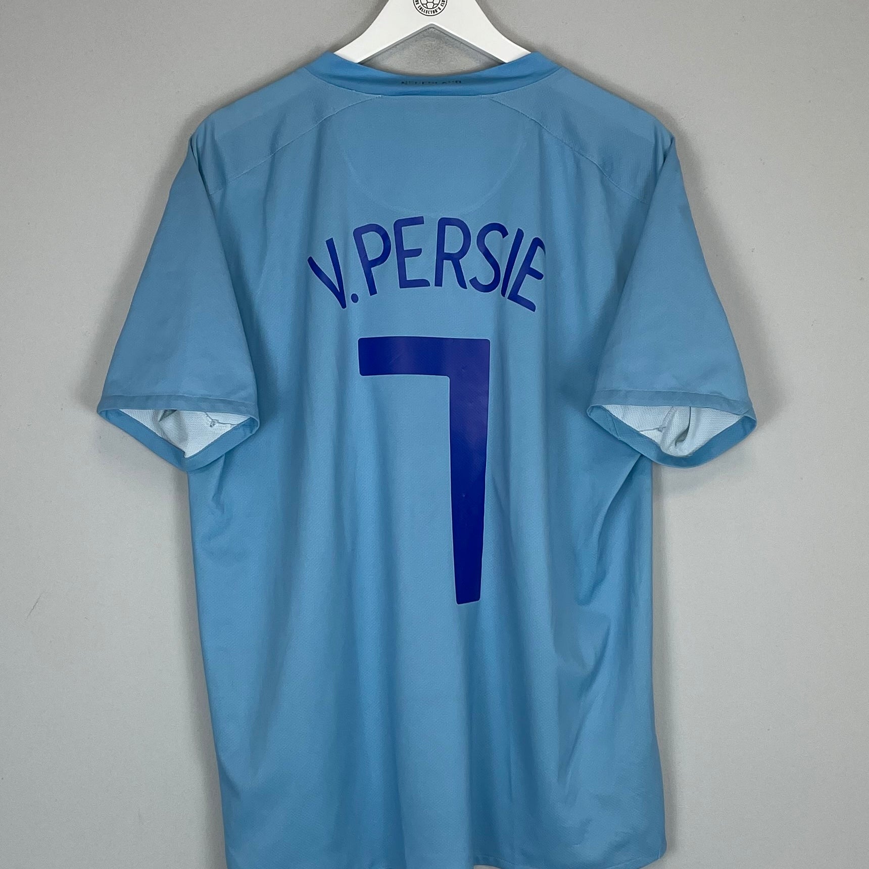 Shop 2008/10 NETHERLANDS V.PERSIE #7 AWAY SHIRT (L) NIKE, classic football shirts, vintage football shirts & retro soccer jerseys at Cult Kits