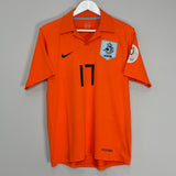 2006/08 NETHERLANDS V.PERSIE #17 HOME SHIRT (M) NIKE