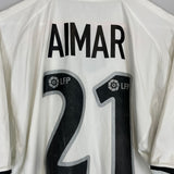 2002/03 VALENCIA AIMAR #10 HOME SHIRT (XL) NIKE