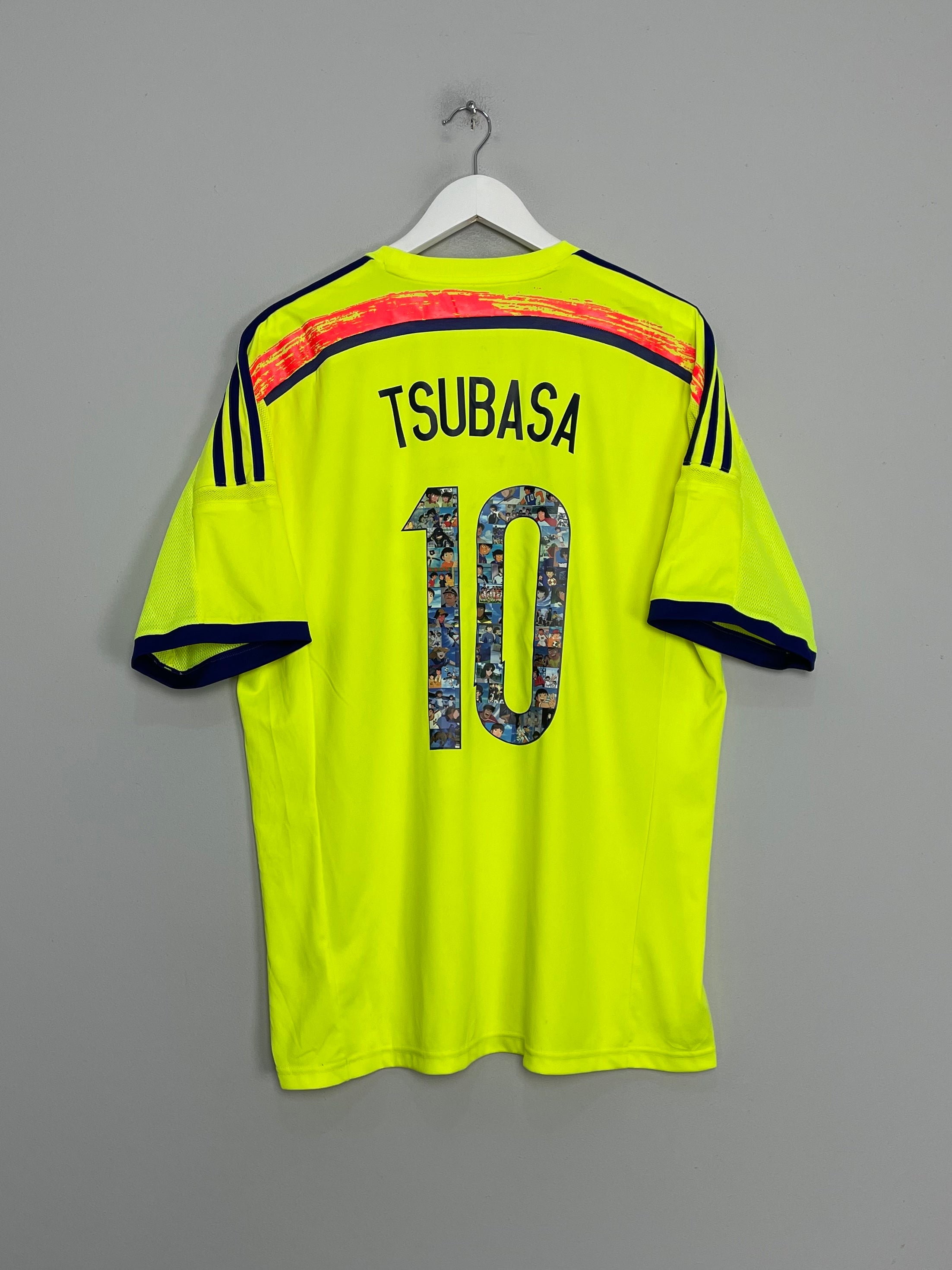 Shop 2013/14 JAPAN TSUBASA #10 AWAY SHIRT (XL) ADIDAS, classic football shirts, vintage football shirts & retro soccer jerseys at Cult Kits