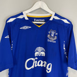2007/08 EVERTON YAKUBU #22 HOME SHIRT (L) UMBRO