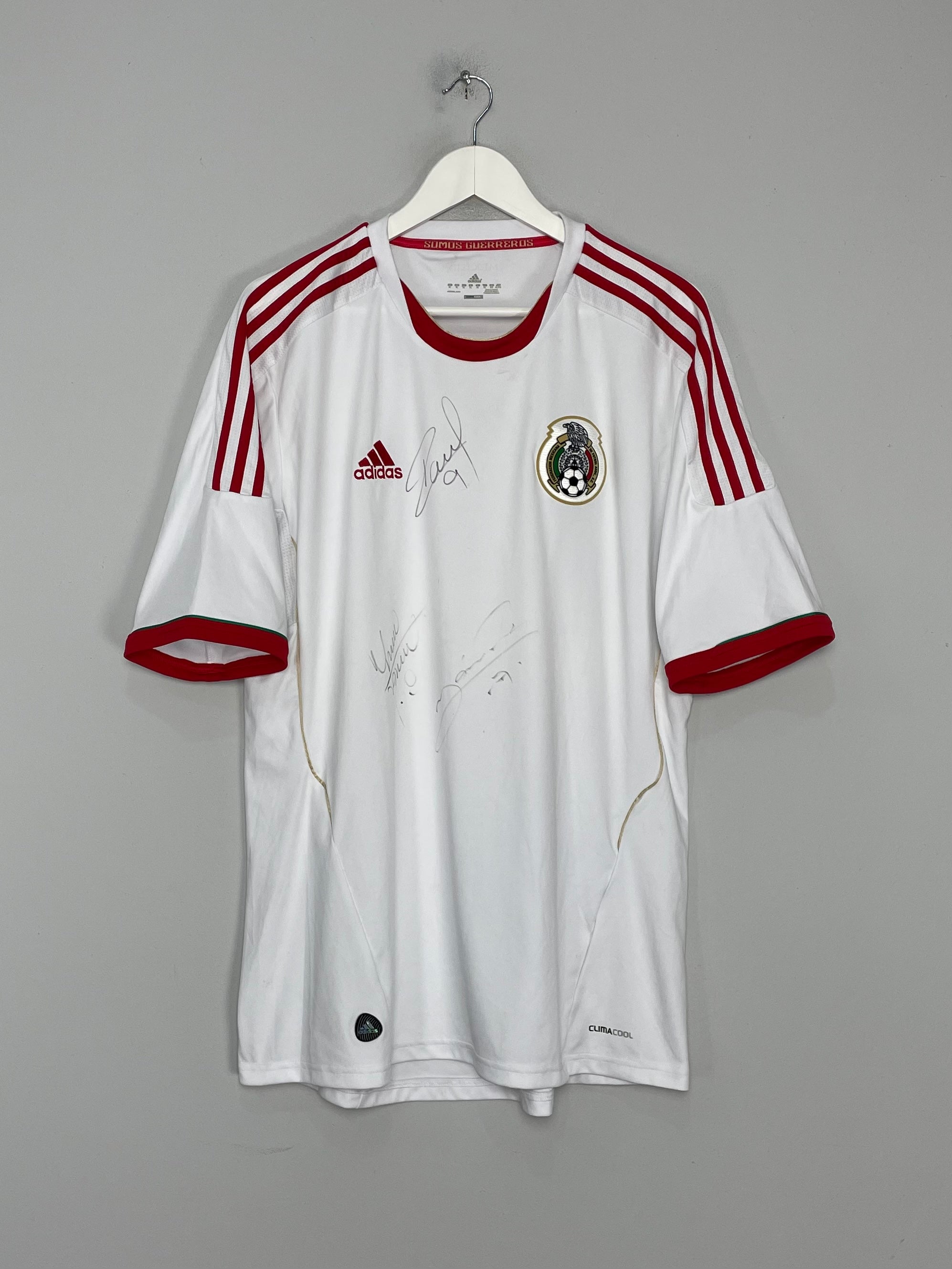 2012/14 MEXICO *SIGNED* AWAY SHIRT (XL) ADIDAS
