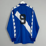 Shop 1992/93 RAYO VALLECANO #9 L/S #9 AWAY SHIRT (XL) LOTTO, classic football shirts, vintage football shirts & retro soccer jerseys at Cult Kits