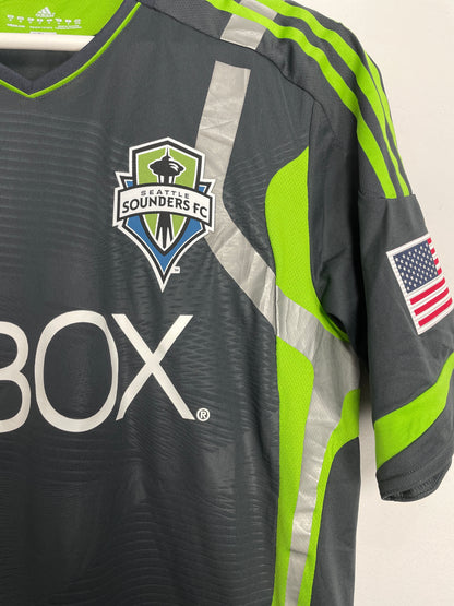 2011/12 SEATTLE SOUNDERS *PLAYER ISSUE* AWAY SHIRT (M) ADIDAS
