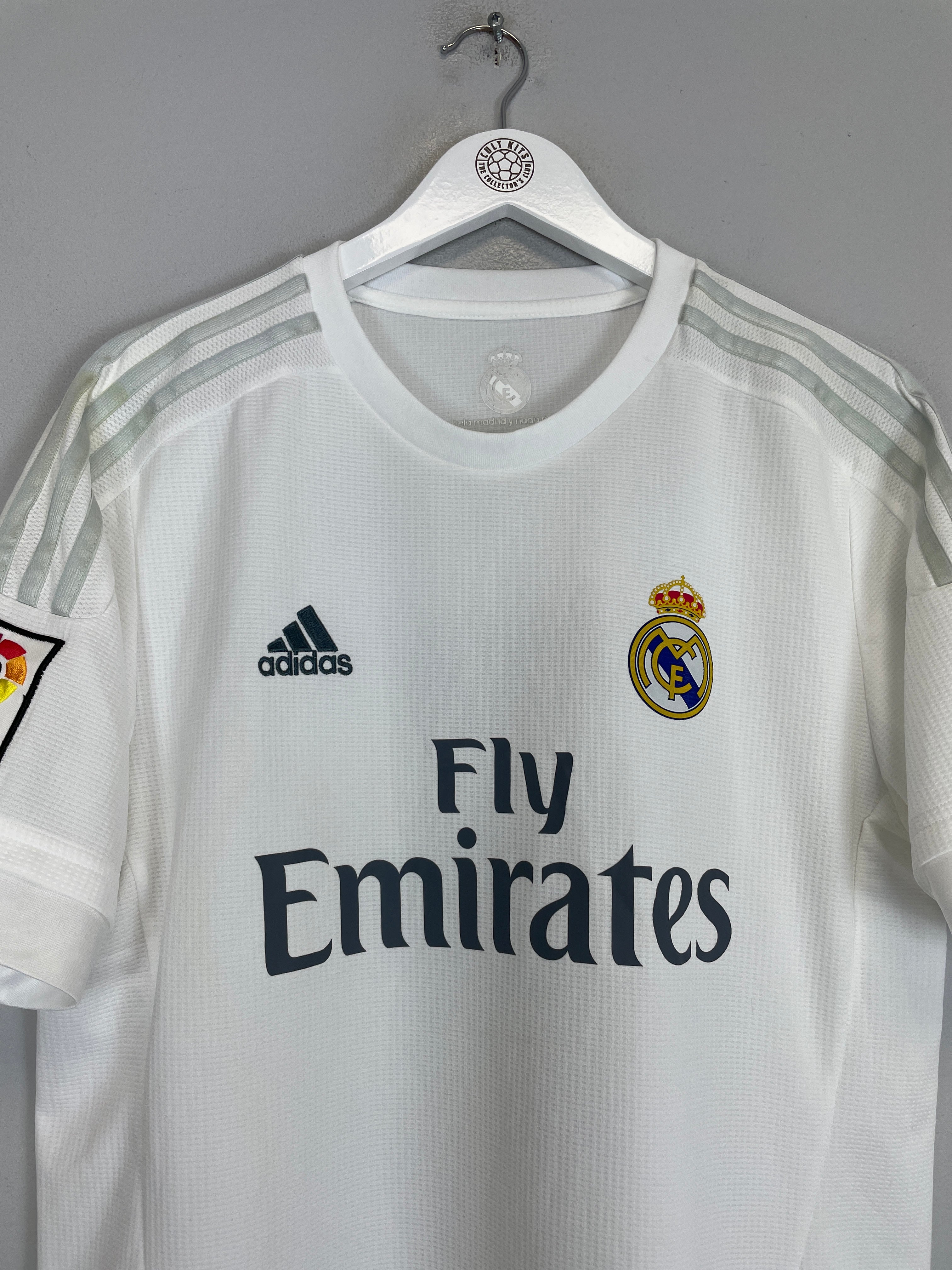 Shop 2015/16 REAL MADRID RONALDO #7 HOME SHIRT (L) ADIDAS, classic football shirts, vintage football shirts & retro soccer jerseys at Cult Kits