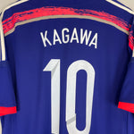 Shop 2013/14 JAPAN KAGAWA #10 HOME SHIRT (XL) ADIDAS, classic football shirts, vintage football shirts & retro soccer jerseys at Cult Kits
