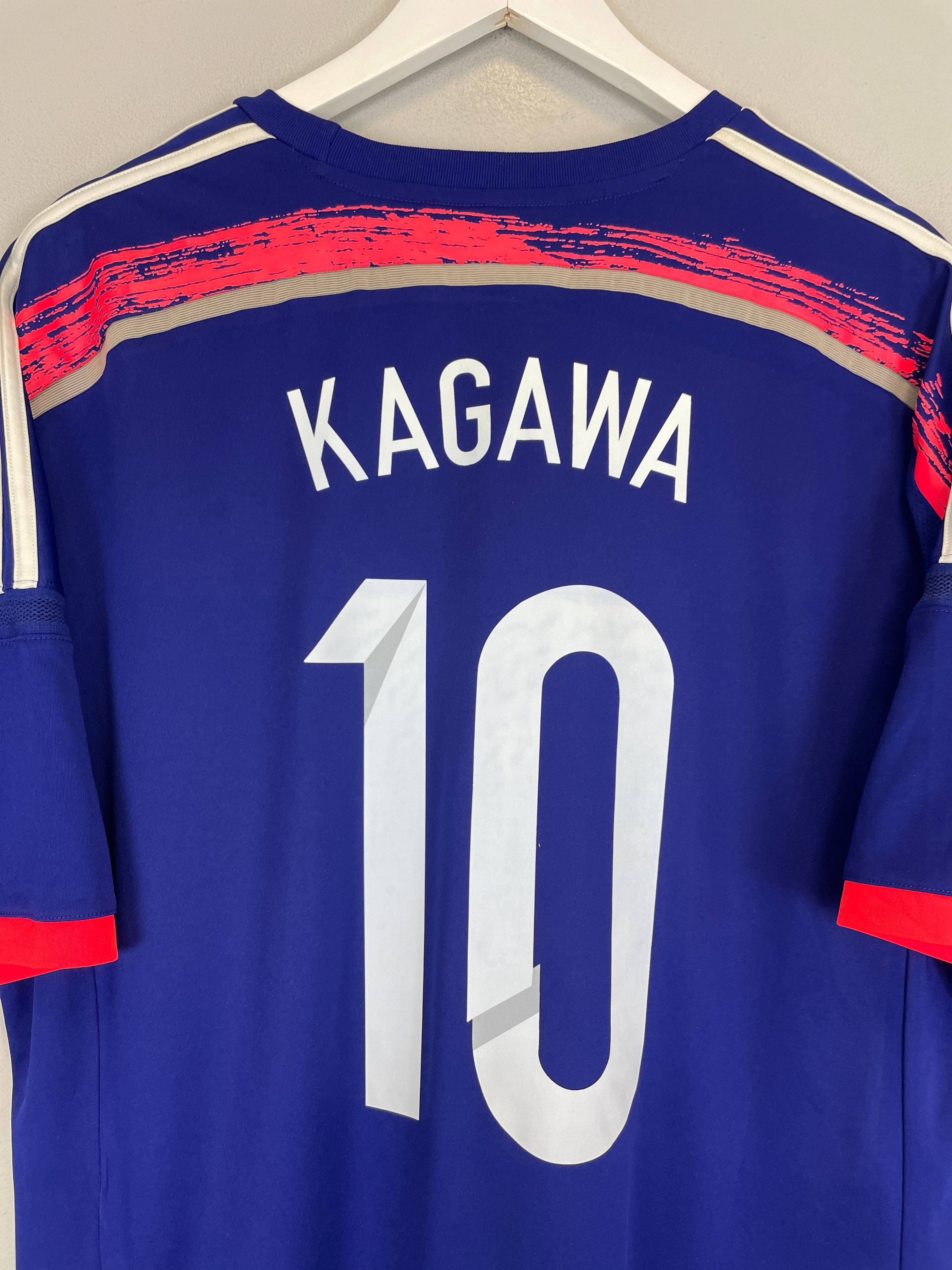 Shop 2013/14 JAPAN KAGAWA #10 HOME SHIRT (XL) ADIDAS, classic football shirts, vintage football shirts & retro soccer jerseys at Cult Kits