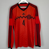 Shop 2014/15 MEXICO R.MARQUEZ #4 L/S AWAY SHIRT (L) ADIDAS, classic football shirts, vintage football shirts & retro soccer jerseys at Cult Kits