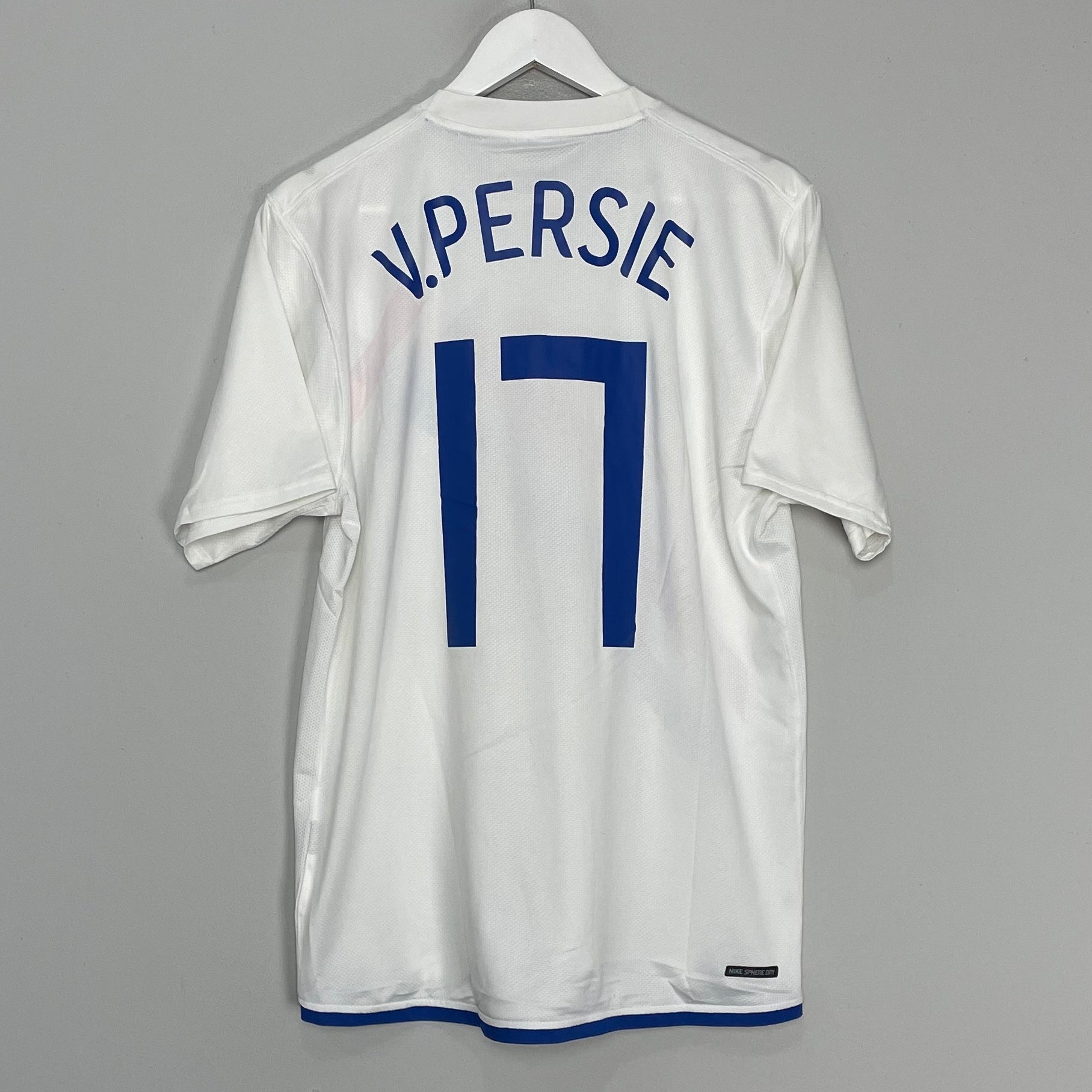 Shop 2006/08 NETHERLANDS V.PERSIE #17 AWAY SHIRT (M) NIKE, classic football shirts, vintage football shirts & retro soccer jerseys at Cult Kits