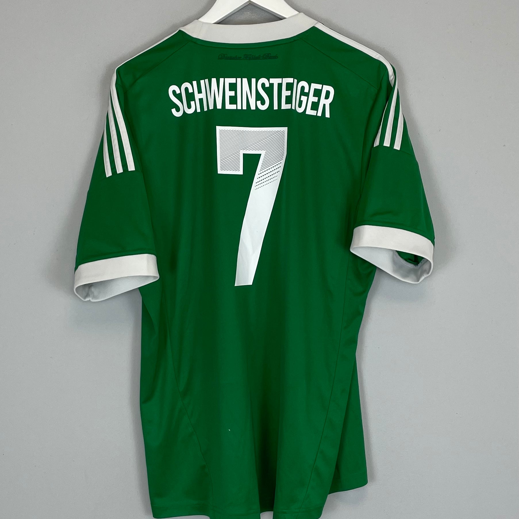 Shop 2012/13 GERMANY SCHWEINSTEIGER #7 AWAY SHIRT (L) ADIDAS, classic football shirts, vintage football shirts & retro soccer jerseys at Cult Kits