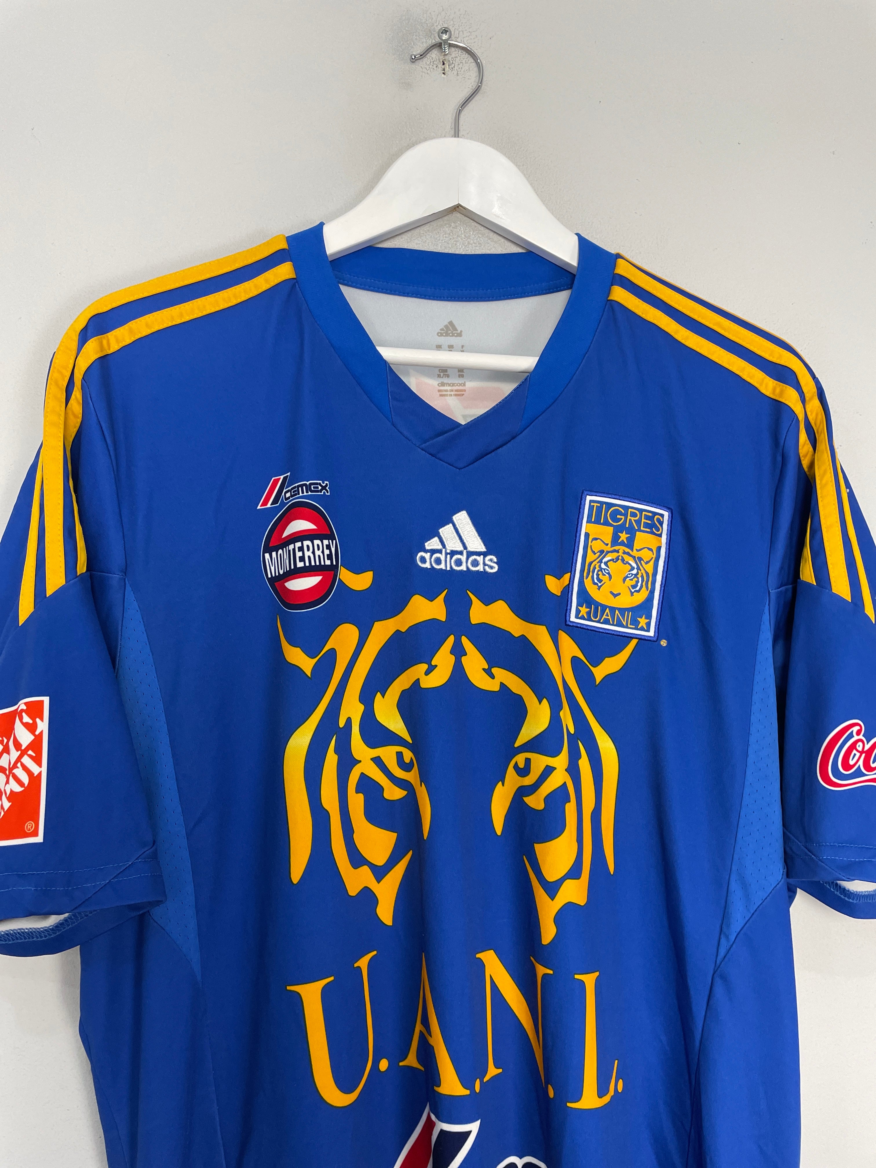Shop 2013/14 TIGRES AWAY SHIRT (XL) ADIDAS, classic football shirts, vintage football shirts & retro soccer jerseys at Cult Kits