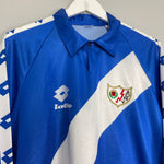 Shop 1992/93 RAYO VALLECANO #9 L/S #9 AWAY SHIRT (XL) LOTTO, classic football shirts, vintage football shirts & retro soccer jerseys at Cult Kits