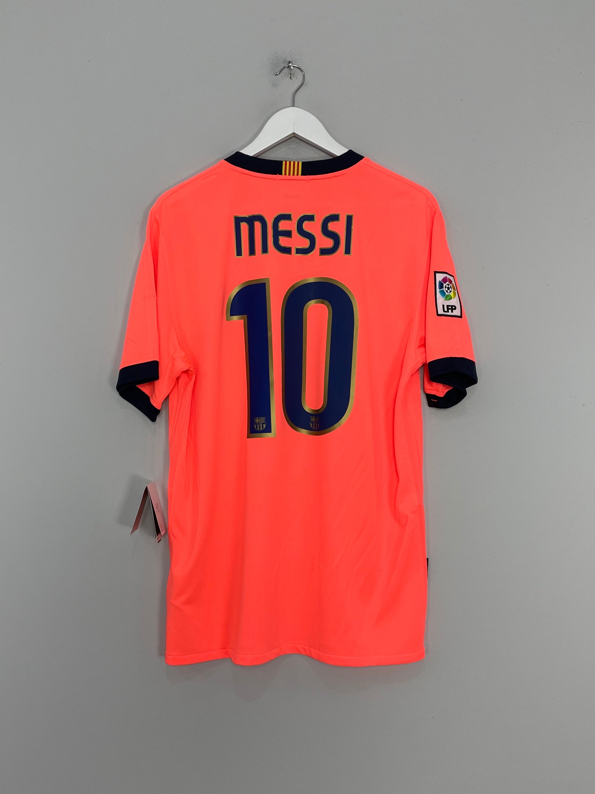 Image of the Barcelona Messi shirt from the 2009/10 season
