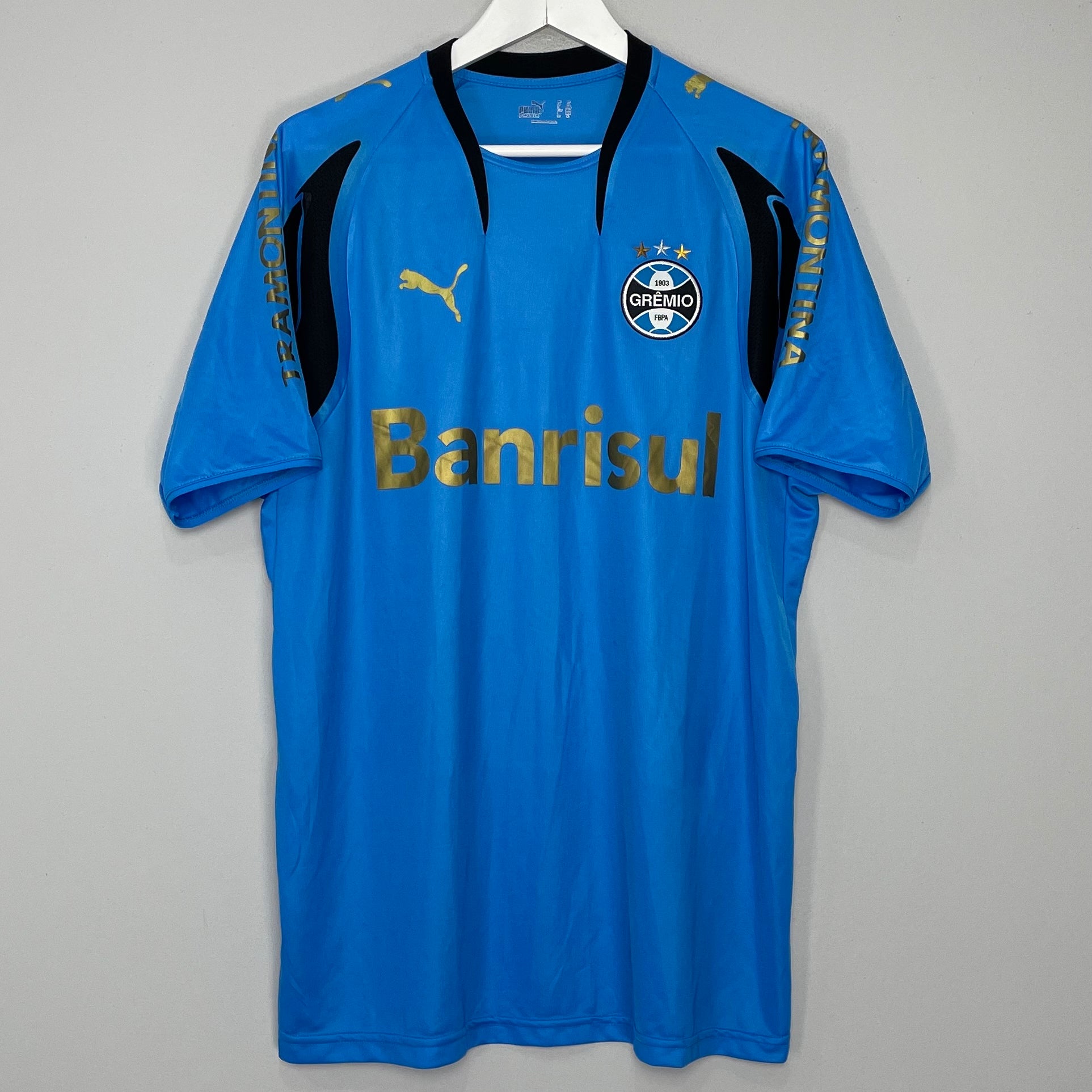 Shop 2007/08 GREMIO #5 HOME SHIRT (XL) PUMA, classic football shirts, vintage football shirts & retro soccer jerseys at Cult Kits