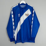 Shop 1992/93 RAYO VALLECANO #9 L/S #9 AWAY SHIRT (XL) LOTTO, classic football shirts, vintage football shirts & retro soccer jerseys at Cult Kits