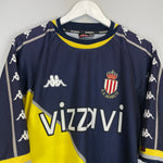 Shop 1999/00 MONACO AWAY SHIRT (L) KAPPA, classic football shirts, vintage football shirts & retro soccer jerseys at Cult Kits