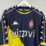 Shop 1999/00 MONACO AWAY SHIRT (L) KAPPA, classic football shirts, vintage football shirts & retro soccer jerseys at Cult Kits