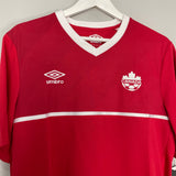 Shop 2015/16 CANADA *BNWT* HOME SHIRT (M) UMBRO, classic football shirts, vintage football shirts & retro soccer jerseys at Cult Kits