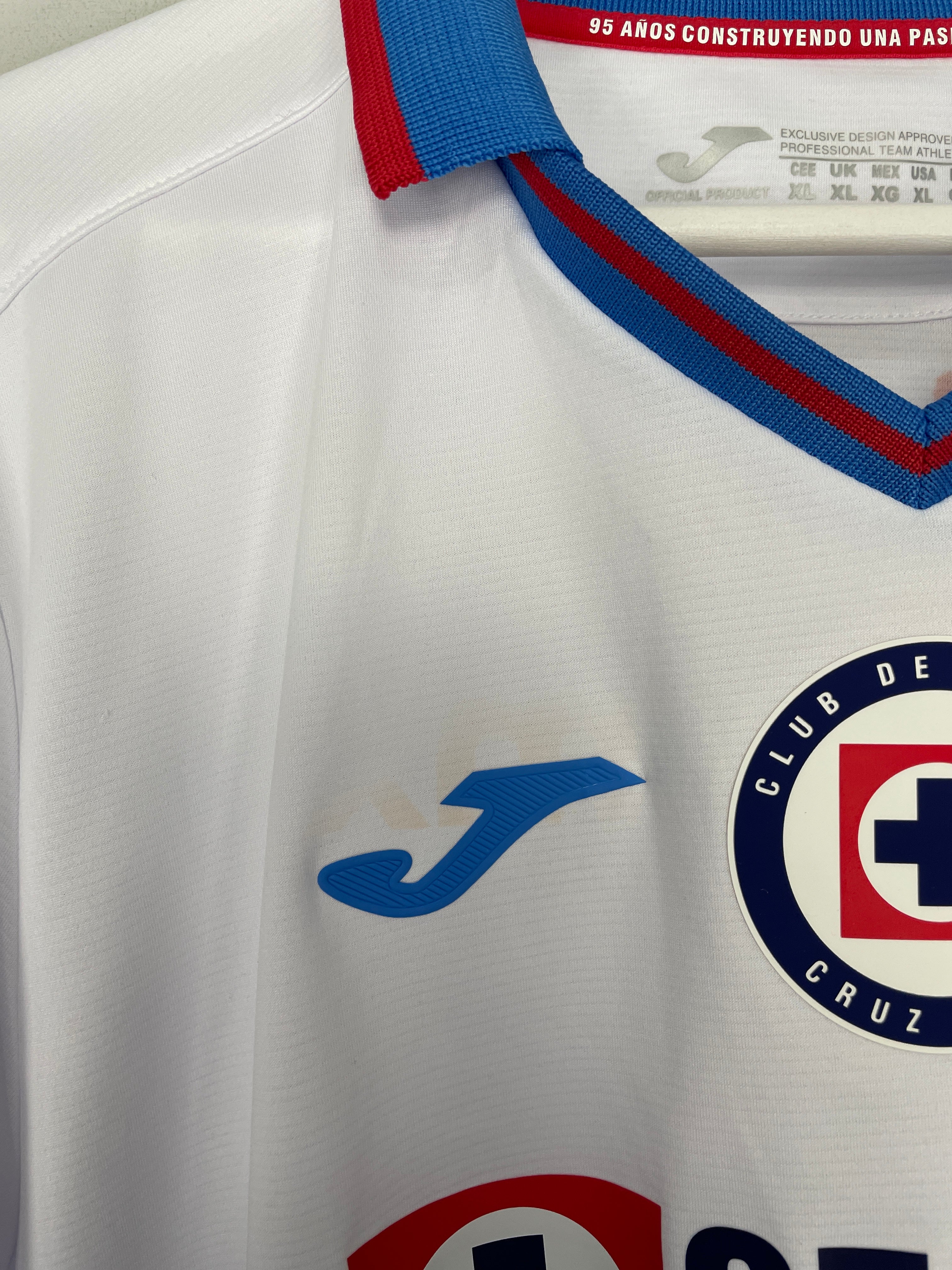 Shop 2022/23 CRUZ AZUL *BNWT* AWAY SHIRT (XL) JOMA, classic football shirts, vintage football shirts & retro soccer jerseys at Cult Kits
