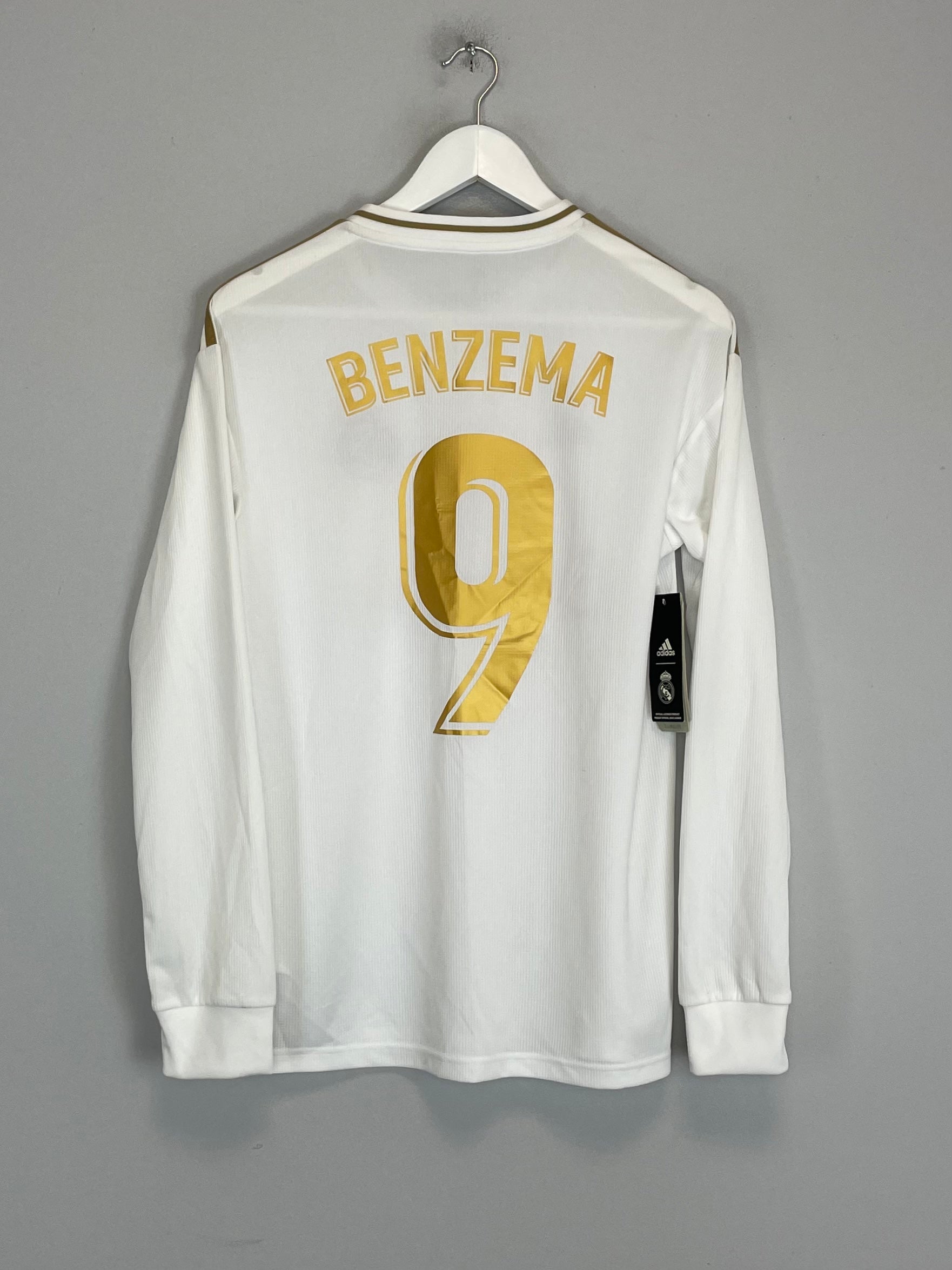 Shop 2019/20 REAL MADRID BENZEMA #9 *BNWT* HOME SHIRT (S) ADIDAS, classic football shirts, vintage football shirts & retro soccer jerseys at Cult Kits