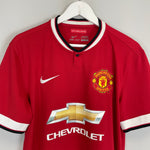 Shop 2014/15 MANCHESTER UNITED V.PERSIE #20 HOME SHIRT (M) NIKE, classic football shirts, vintage football shirts & retro soccer jerseys at Cult Kits