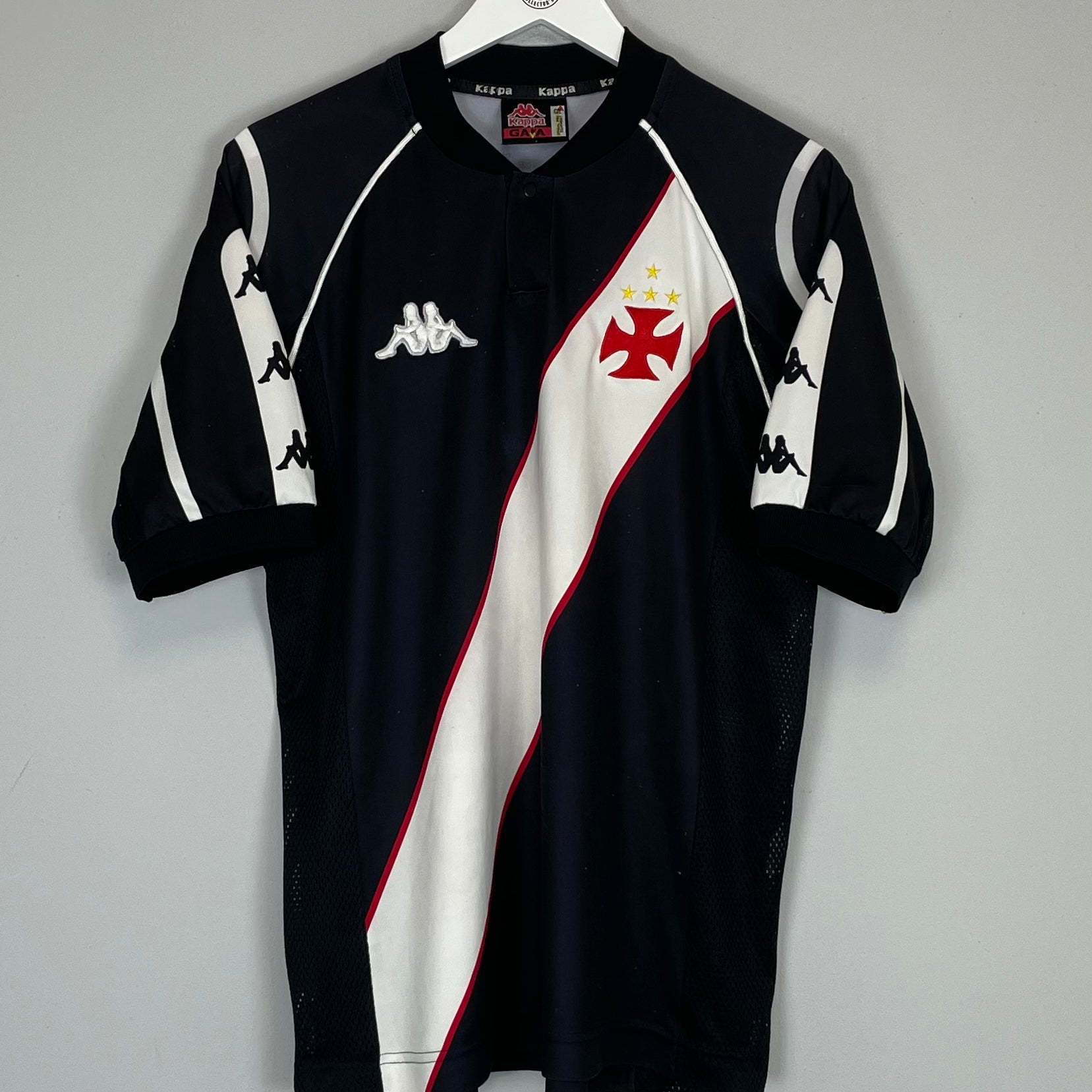 Shop 1998/99 VASCO DA GAMA HOME SHIRT (L) KAPPA, classic football shirts, vintage football shirts & retro soccer jerseys at Cult Kits