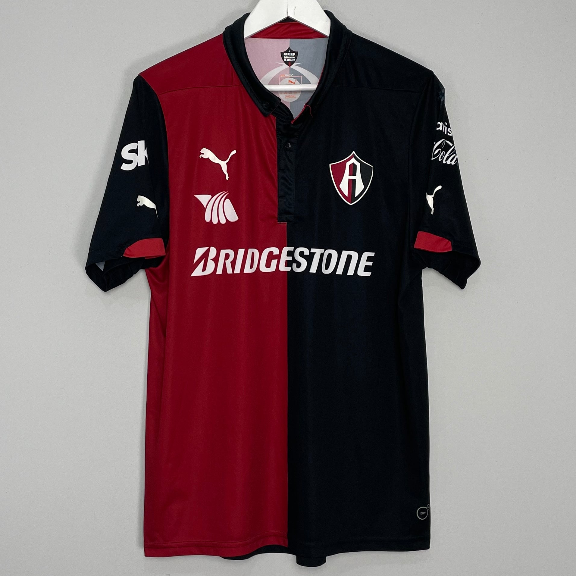 Shop 2014/15 ATLAS HOME SHIRT (XL) PUMA, classic football shirts, vintage football shirts & retro soccer jerseys at Cult Kits