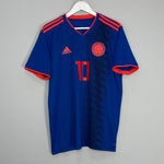 Shop 2018/19 COLOMBIA JAMES #10 AWAY SHIRT (L) ADIDAS, classic football shirts, vintage football shirts & retro soccer jerseys at Cult Kits