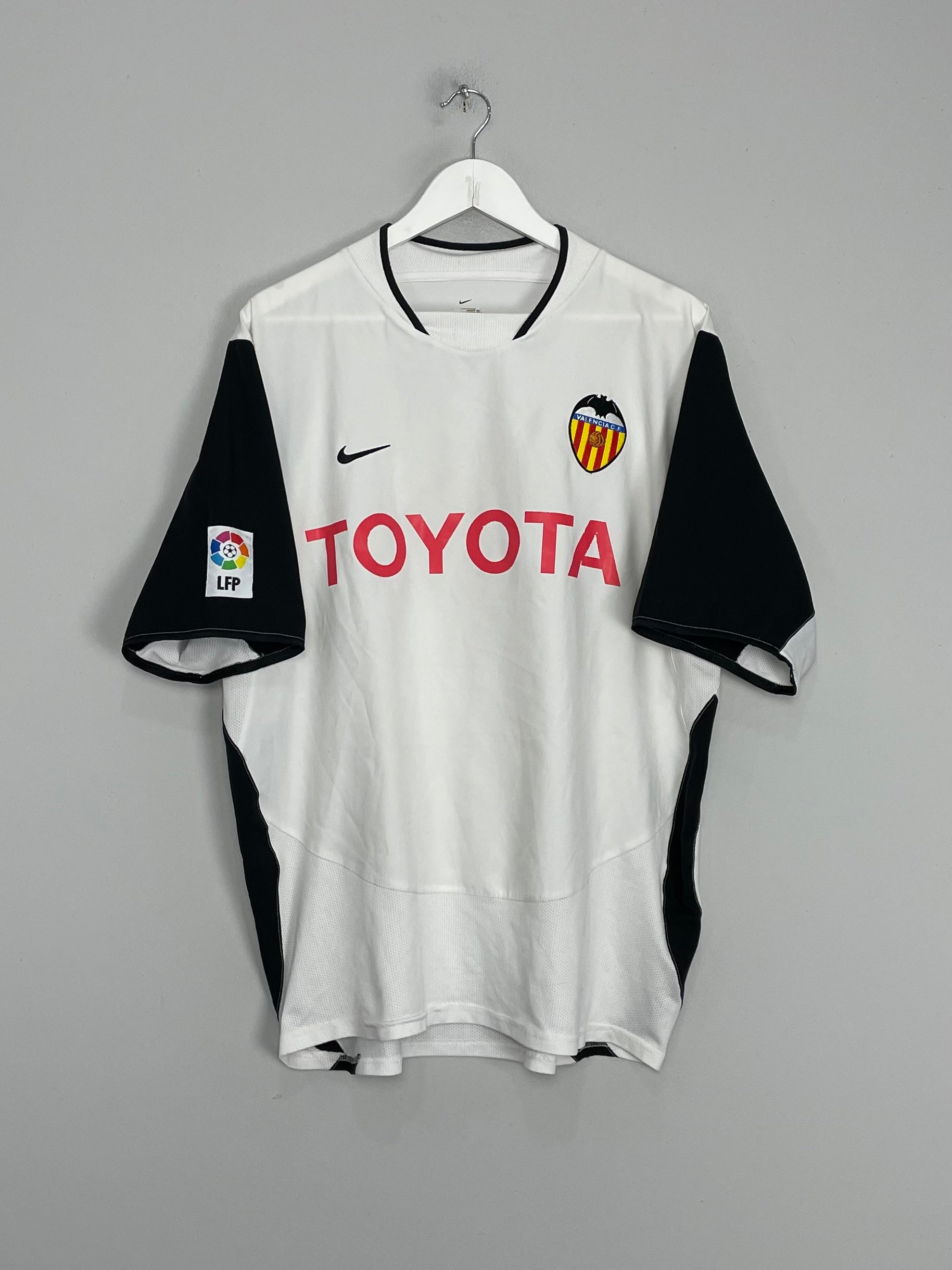 2003/04 VALENCIA HOME SHIRT (L) NIKE