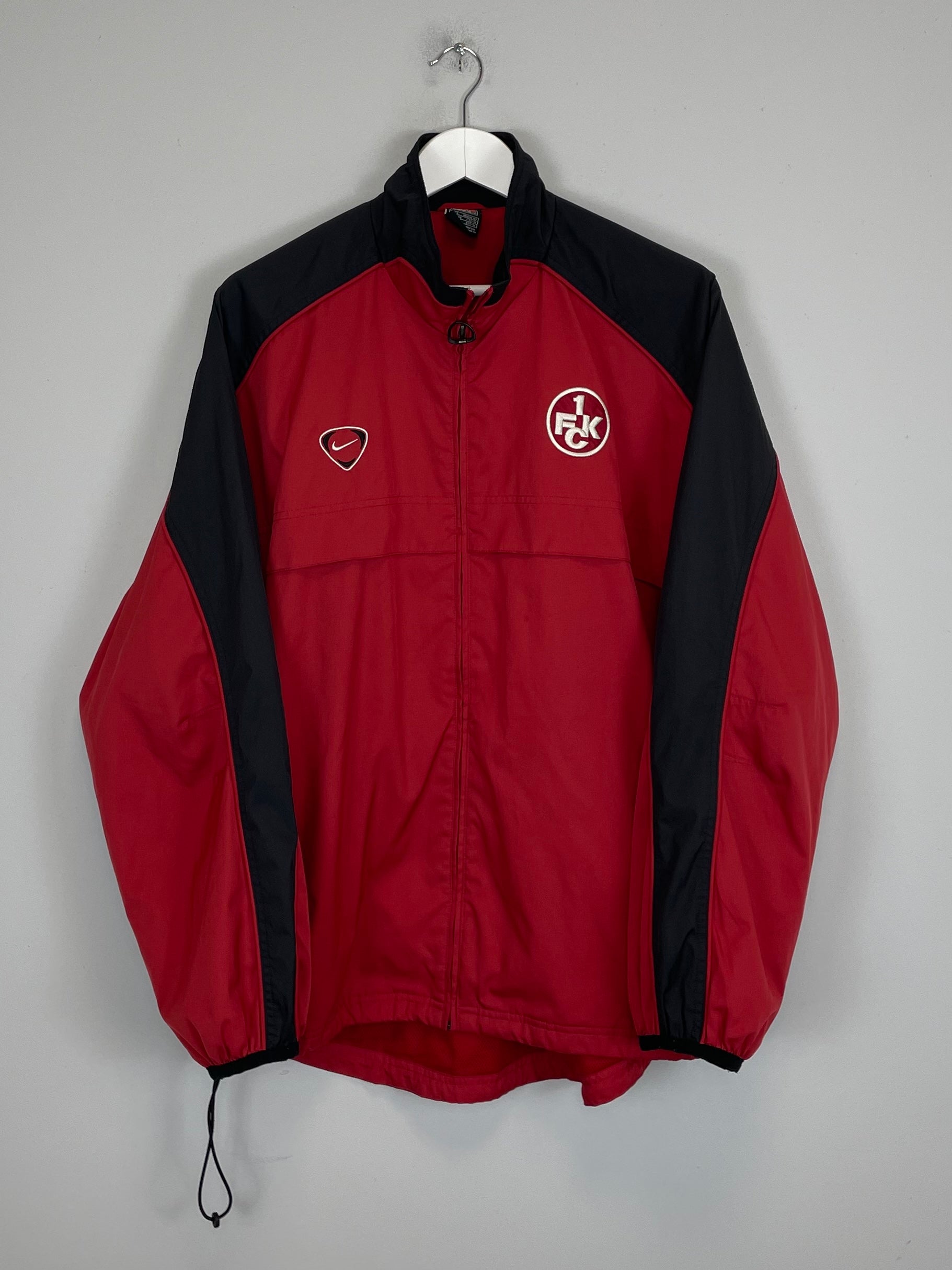 Shop 2000/01 KAISERSLAUTERN TRAINING JACKET (L) NIKE, classic football shirts, vintage football shirts & retro soccer jerseys at Cult Kits