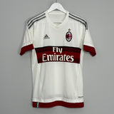 Shop 2015/16 AC MILAN AWAY SHIRT (S) ADIDAS, classic football shirts, vintage football shirts & retro soccer jerseys at Cult Kits