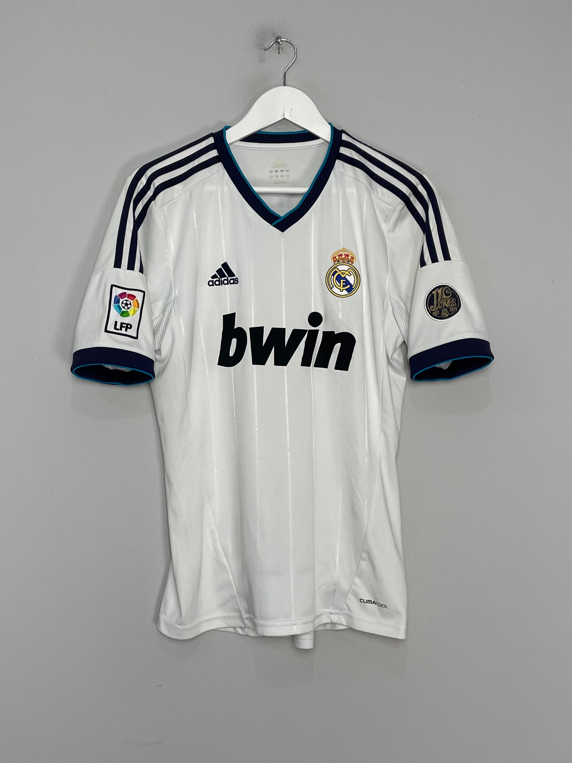 Shop 2012/13 REAL MADRID ALONSO #14 HOME SHIRT (M) ADIDAS, classic football shirts, vintage football shirts & retro soccer jerseys at Cult Kits