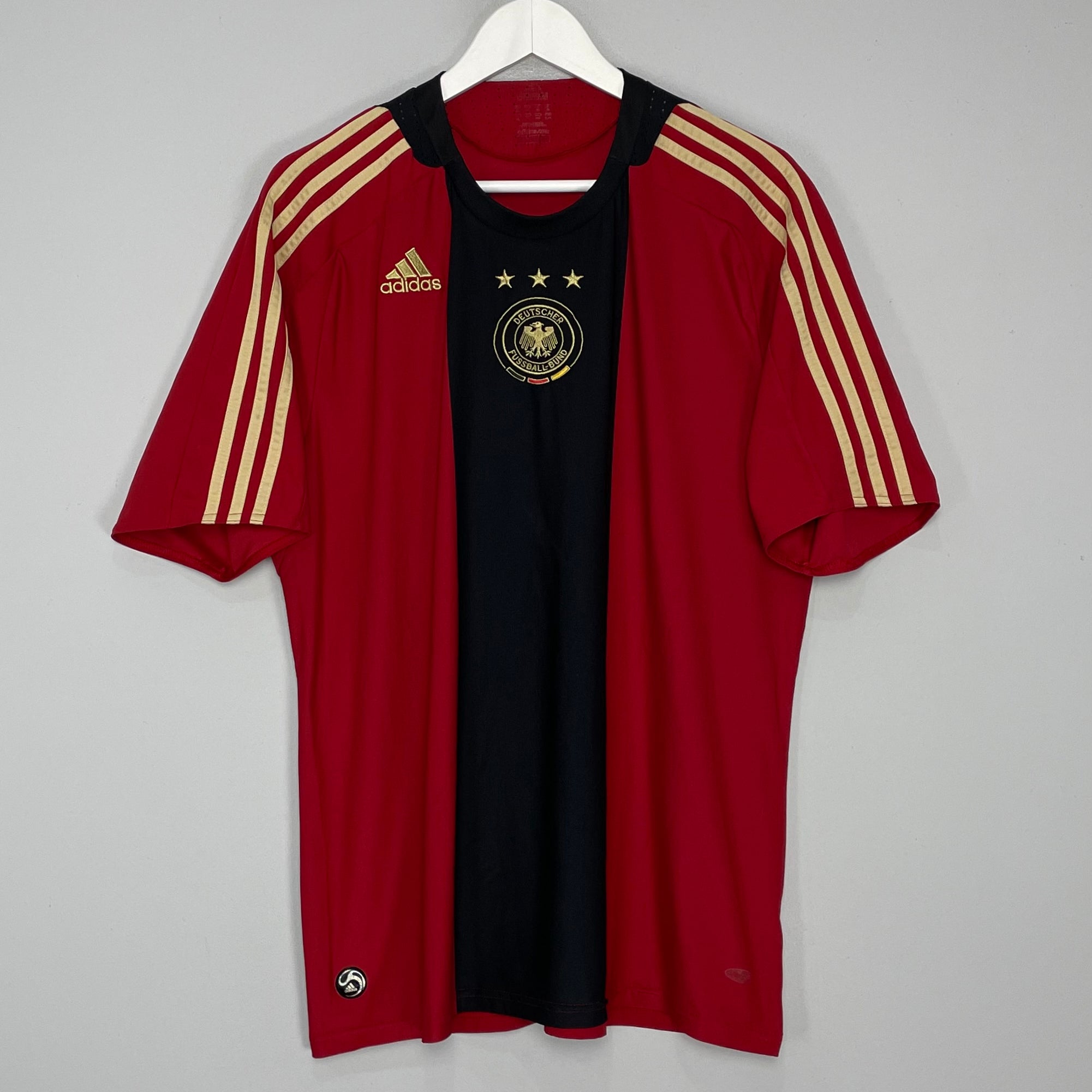 Shop 2008/09 GERMANY AWAY SHIRT (XL) ADIDAS, classic football shirts, vintage football shirts & retro soccer jerseys at Cult Kits